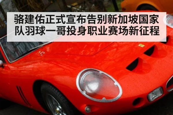骆建佑正式宣布告别新加坡国家队羽球一哥投身职业赛场新征程